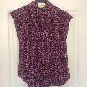 Anthropologie button down top